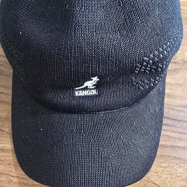 슈프림 x 캉골 벤테어 로고 스페이스캡 블랙 22SS