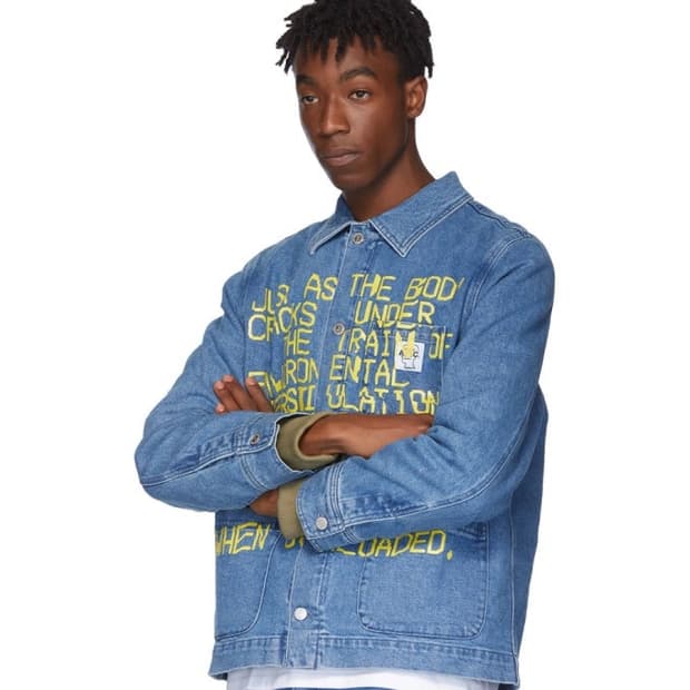 [A.P.C. X Braindead] 아페쎄 X 브레인데드 데님자켓 S