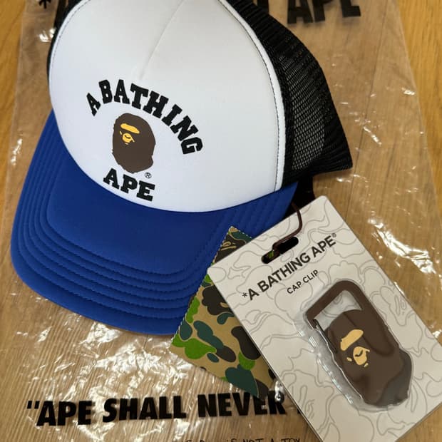 (새상품) 베이프 모자