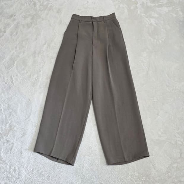 (S)여성 자라 원턱 와이드 슬랙스 팬츠 봄여름