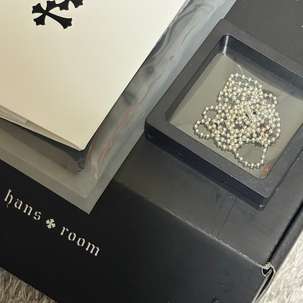 크롬하츠 정품 볼체인 30인치