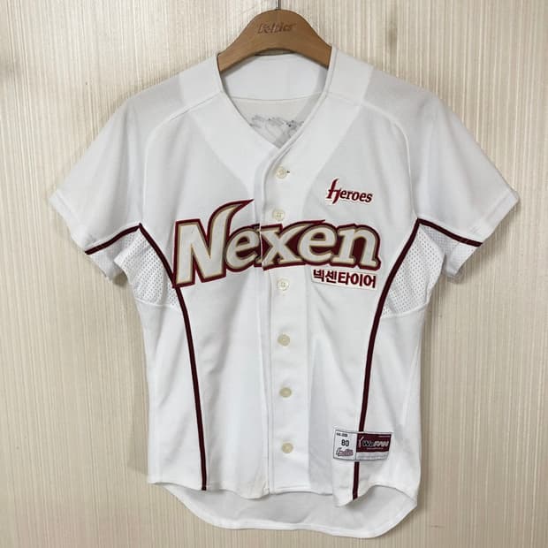 KBO 위팬 넥센(키움)히어로즈 홈유니폼/싸인져지 2XS(80)