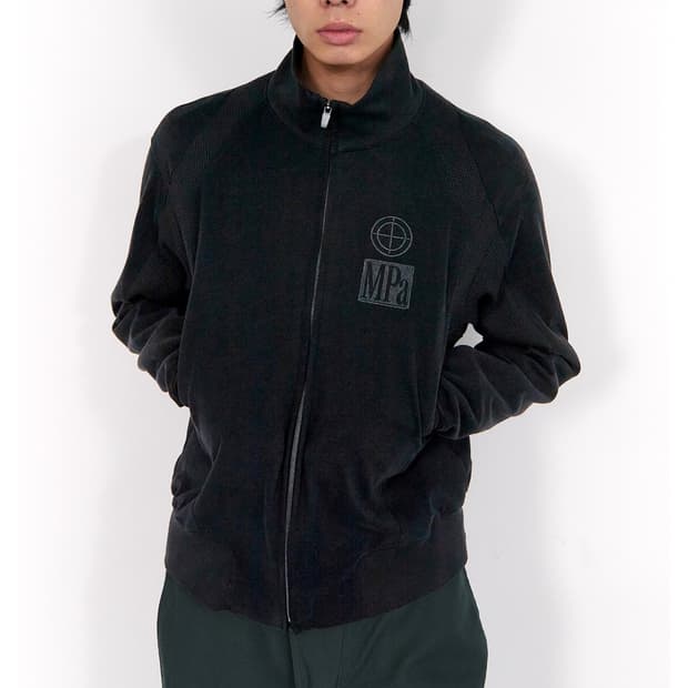 MPa CONTRAST ZIPPED JACKET 블랙 S사이즈