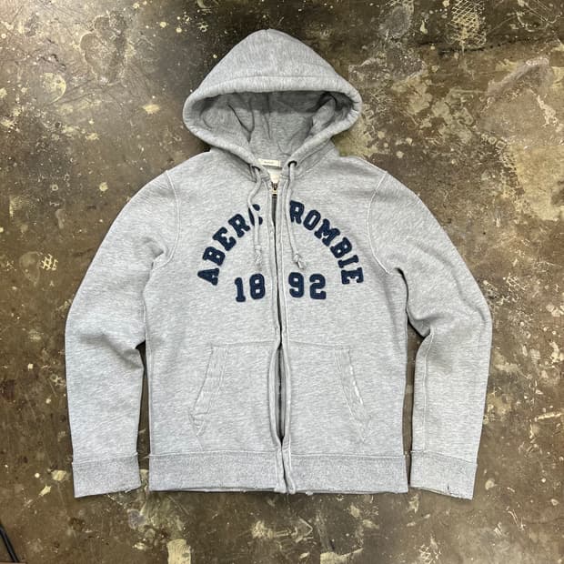 S) 아베크롬비 디스트로이드 후드집업 자켓 점퍼 남여공용