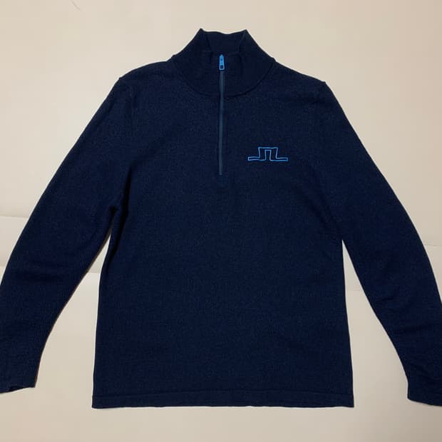 J.LINDEBERG 여성 반집업 골프 스웨터 L