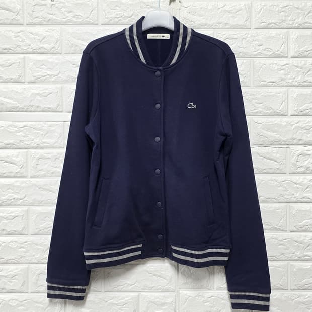 택포// 라코스테 네이비 바시티 자켓 95