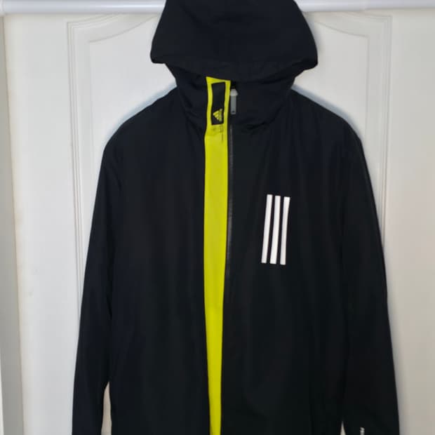 아디다스 PRIMEBLUE 윈드브레이커 자켓 XL