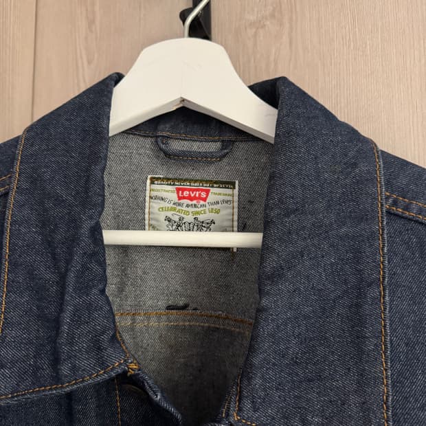 리바이스 청자켓 
