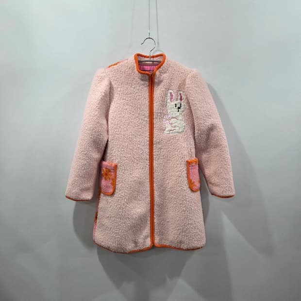 베베베베 롱 플리스 자켓 XL