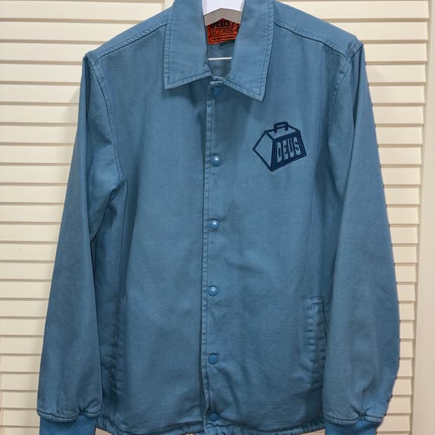 데우스 헤비웨이트 캔버스 코치자켓