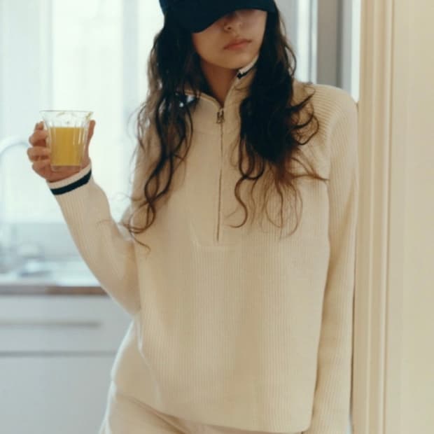 얼바닉30 요트 집업니트 yacht zipup