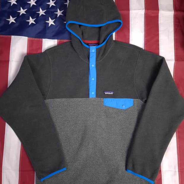 새제품급 오리지날 파타고니아 신칠라 스냅 플리스 후드