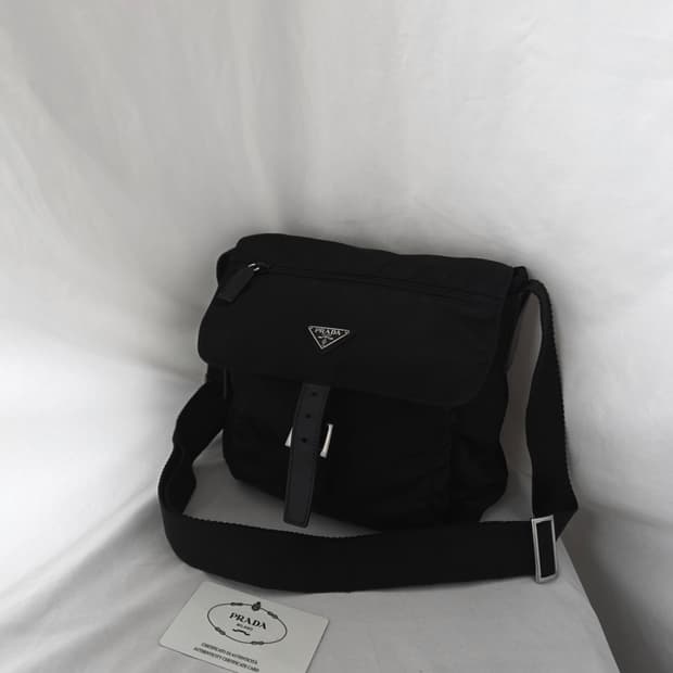 [정품 PRADA] 프라다 포코노 나일론 크로스백 주우재백 남녀공용
