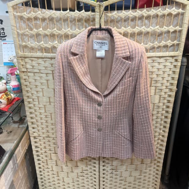 38/55 정품 샤넬 트윗트 자켓 팝니다