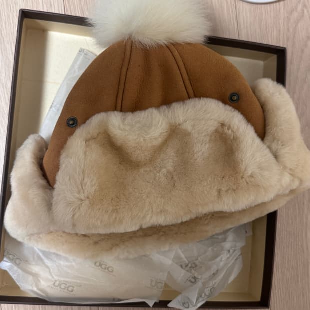 Ugg 어그 양가죽 양털모자