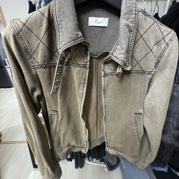 Stitched Denim Jacket