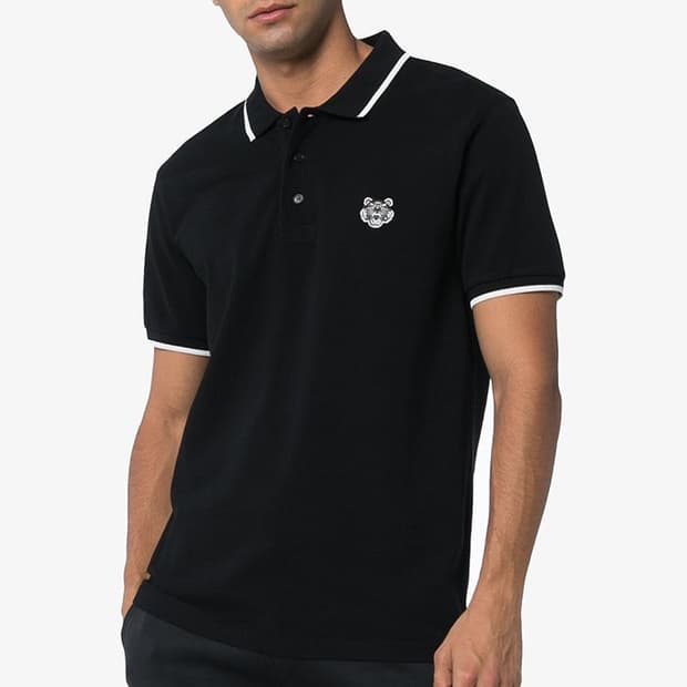 겐조 미니 타이거 패치 PK 폴로 반팔 티셔츠