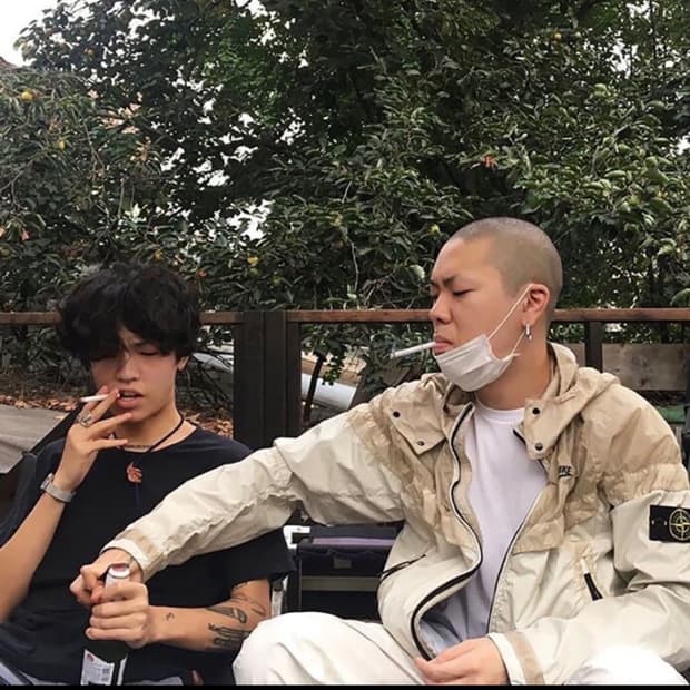 스톤아일랜드 나이키 윈드러너 L