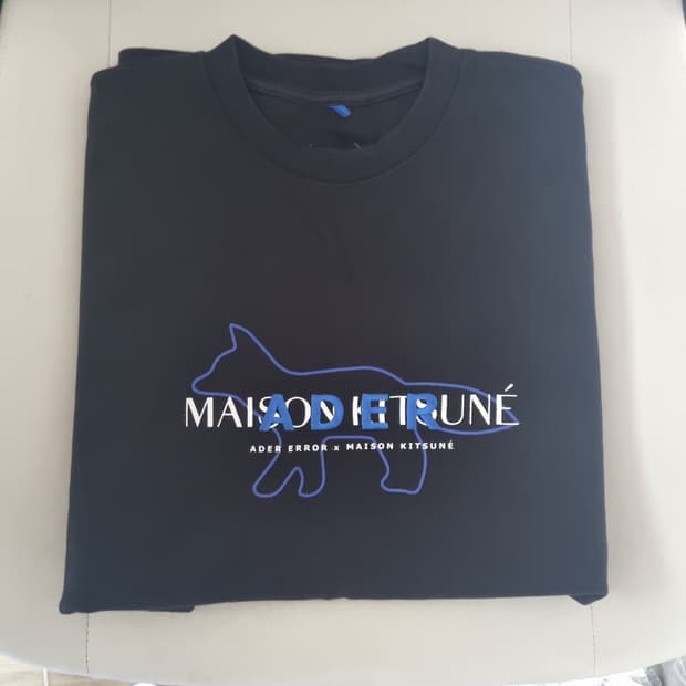 아더에러x메종키츠네 레이아웃 반팔 A1사이즈