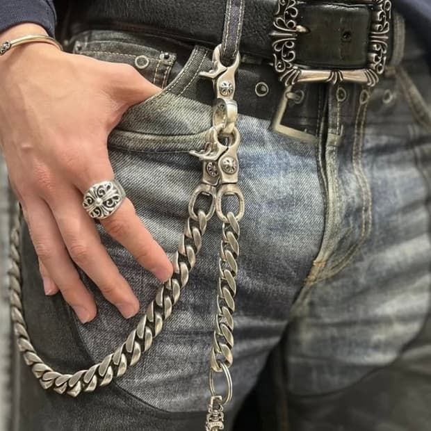 크롬하츠 OTJ 필리그리 벨트 36