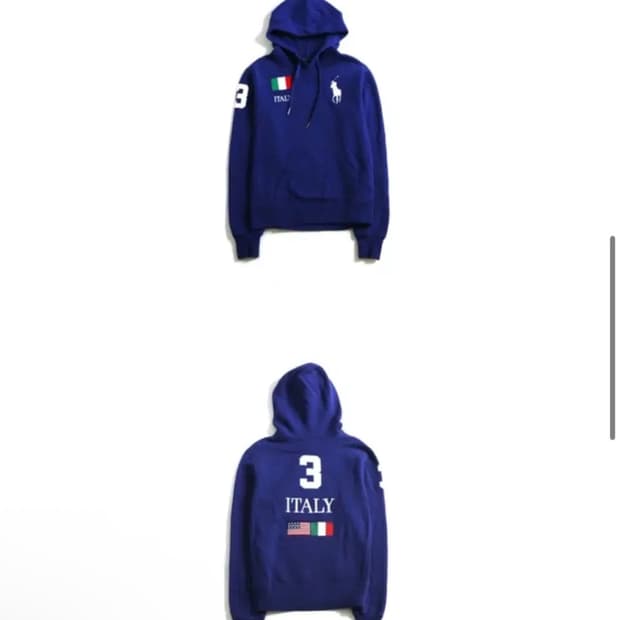 폴로 빅포니 이탈리아 후드티 M