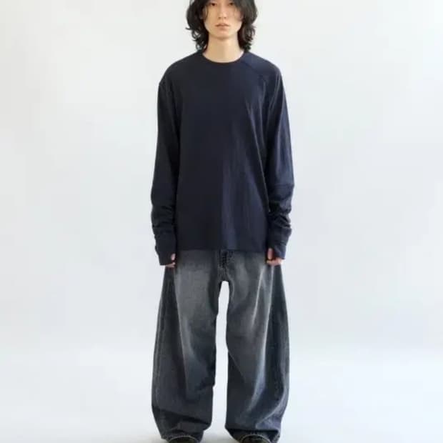 해칭룸 와이드커브진 블랙3