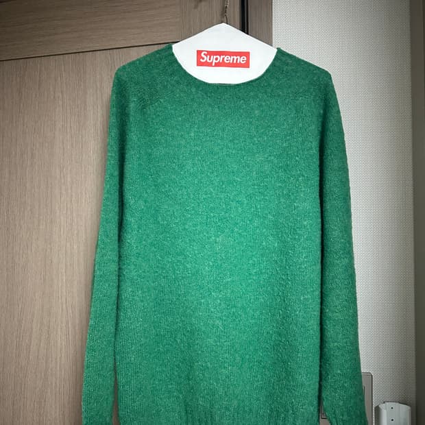 XL 하울린 그린 니트