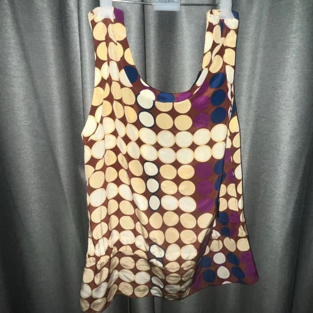 마르니XH&M 콜라보 도트 슬리브