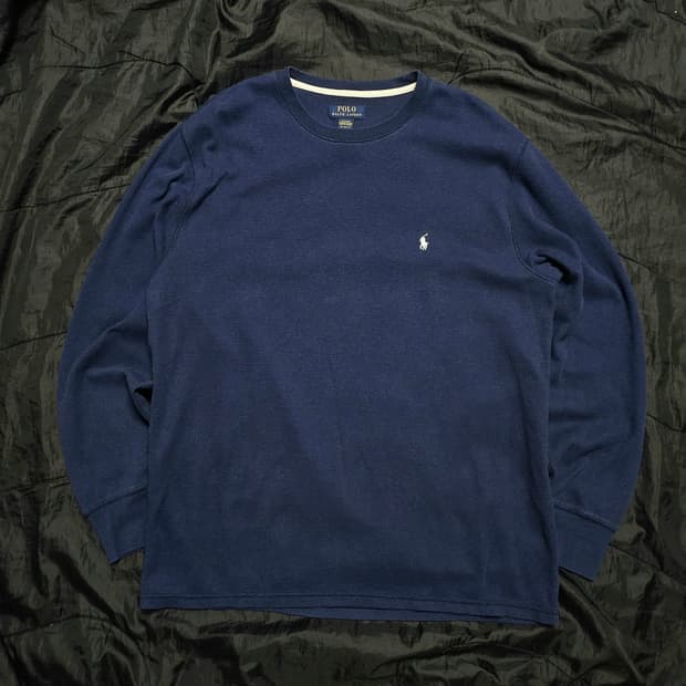 폴로 랄프로렌 와플 슬립웨어 롱슬리브