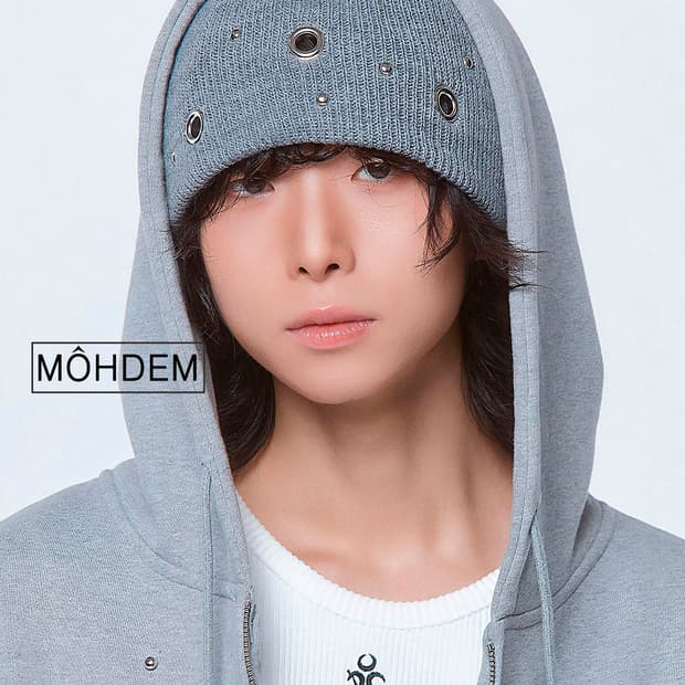 [Unisex] Y2k 아일렛 비니 모자