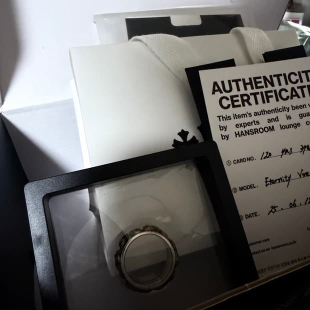 [23호]크롬하츠 이터니티 바인 밴드링