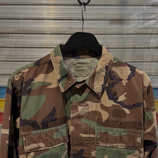 US Military Woodland Camo BDU Jacket