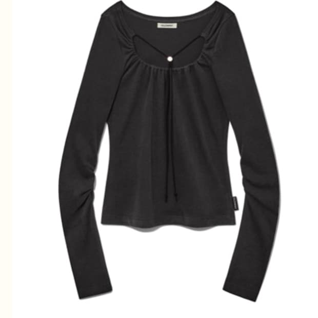 RUI SHIRRING STRAP LONG SLEEVE 글로니 루이 셔링