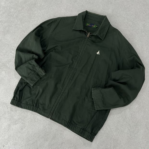 빈폴 톤온톤 그린 면 자켓 L