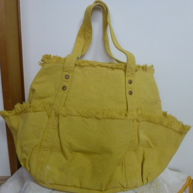 Kapital Fringe bag 캐피탈 프린지 옐로우 숄더백