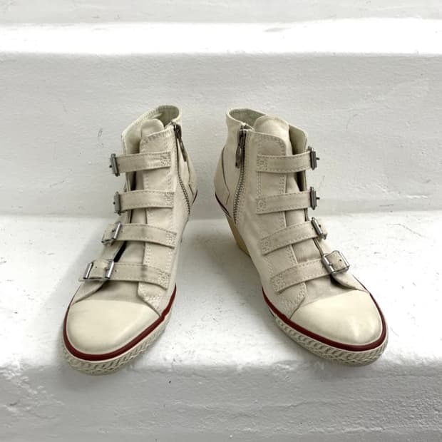 아쉬 웨지 스니커즈 37