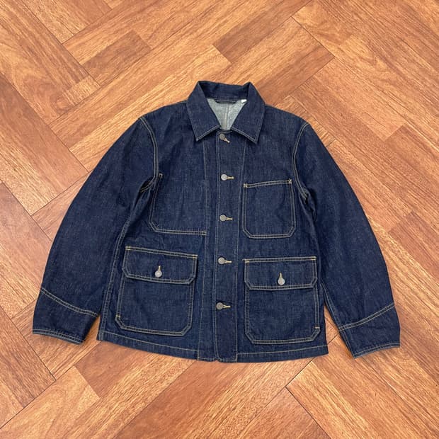 유니클로 U 데님 워크 자켓
