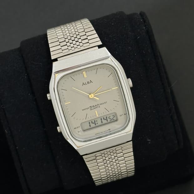 세이코 알바 seiko ALBA 아나디지 시계