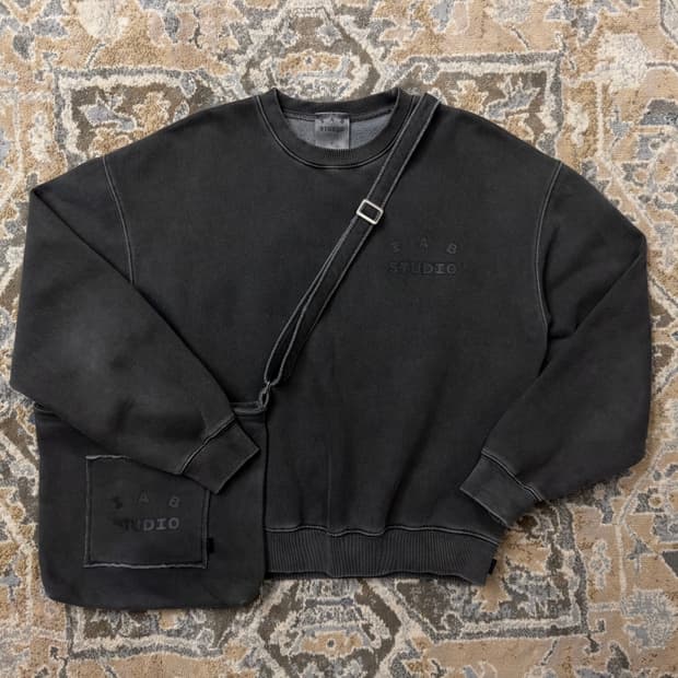 [아이앱스튜디오] 피그먼트 맨투맨 & 미니백 세트 (라플/한정판)