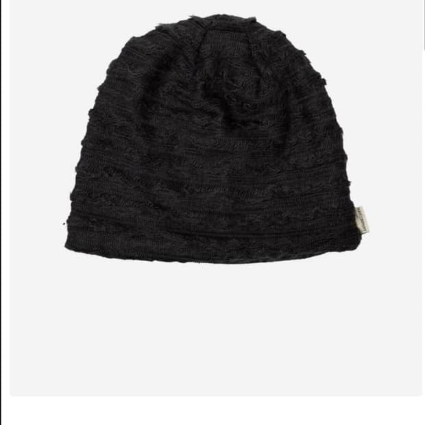 마스 컴퍼니 헤어리 비니 블랙