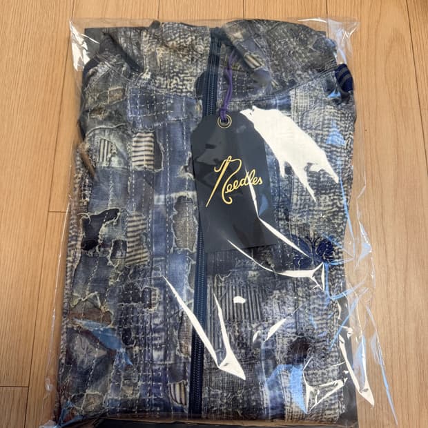 (새상품,xl) 니들스 lhp 보로 트랙자켓 집업