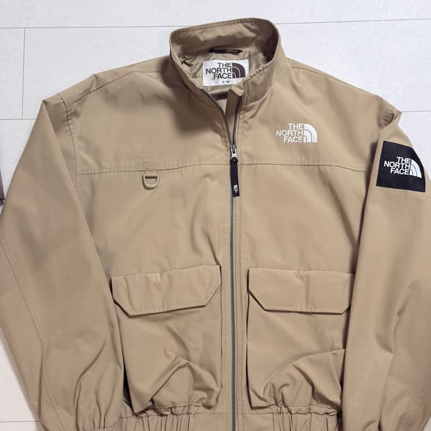 노스페이스 일천자켓 베이지 바람막이 S/90