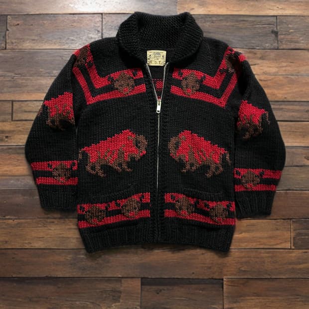 Styled by H.S.T 빈티지 코위찬 스웨터