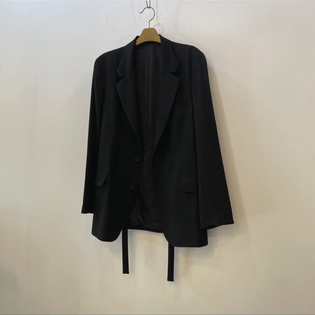 요지야마모토 22fw 웨이스트 자켓