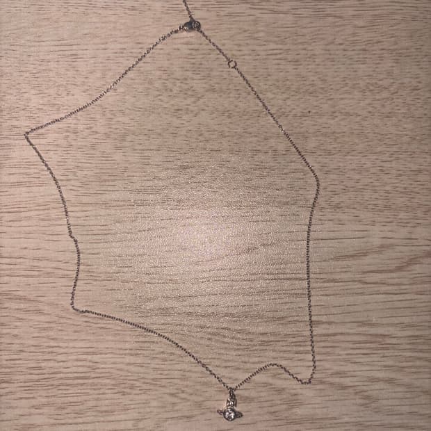 비비안웨스트우드 런던 오브 펜던트 실버