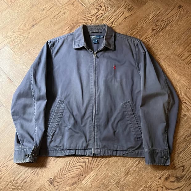 [M]폴로 랄프로렌 워시드 페트롤 블루 베이포트 자켓