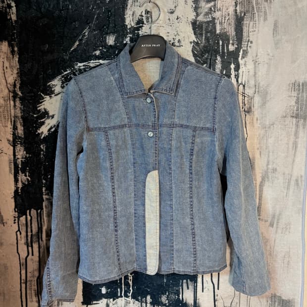 Linen  work jacket 