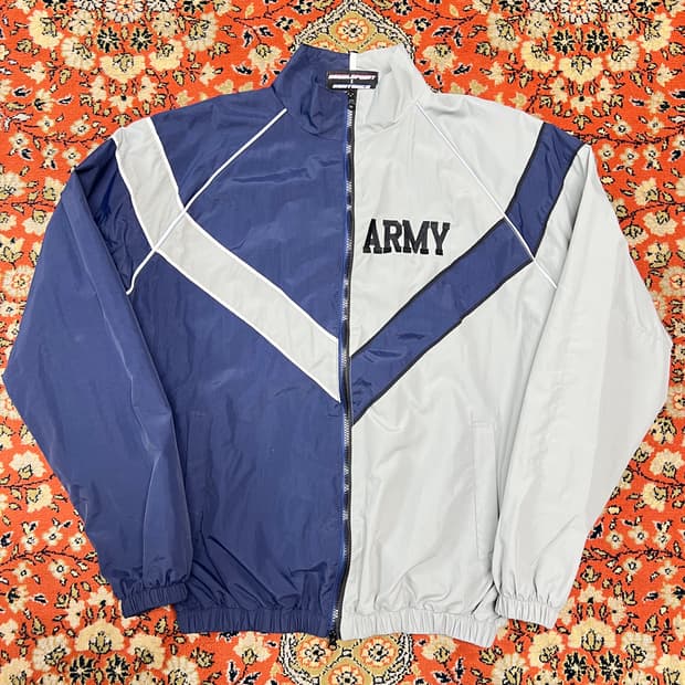US ARMY IPFU 육군 공군 하프앤하프 커스텀 자켓 L