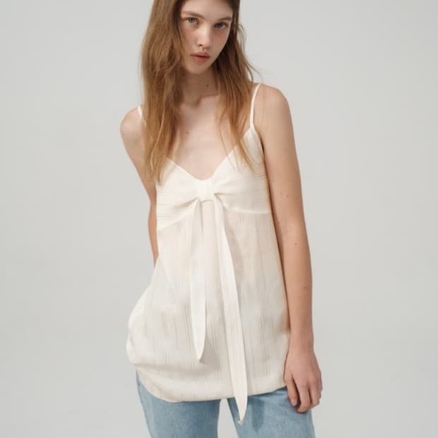 더바넷 자카드 뷔스티에 새상품