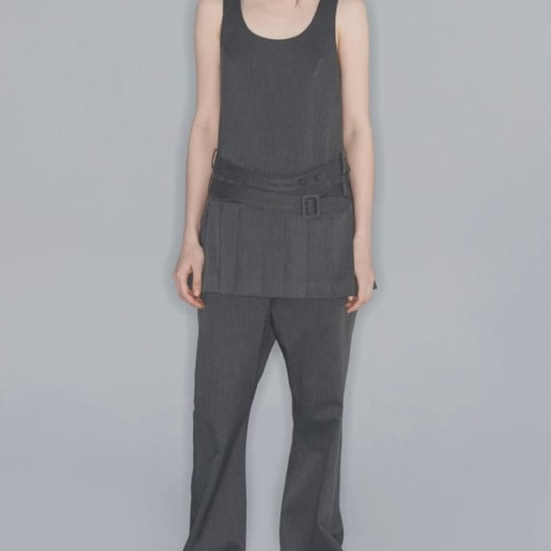 Open yy / 오픈 와이와이 / 플리츠 드레스 원피스